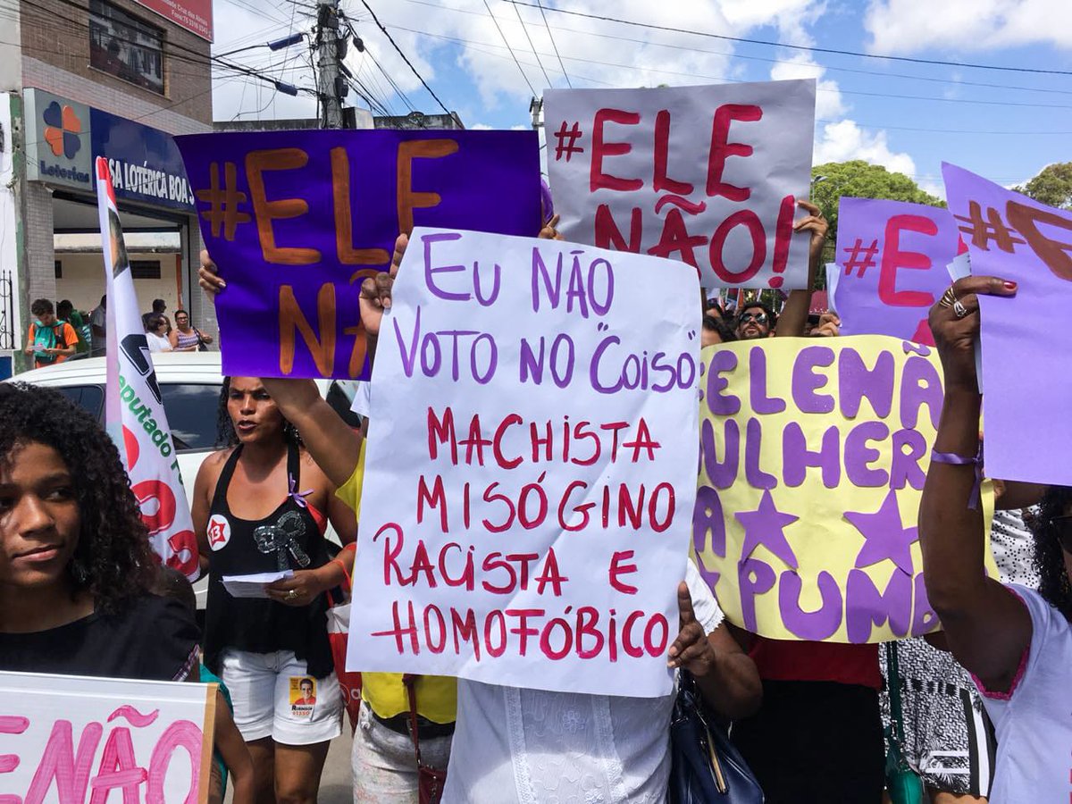 Resultado de imagem para #elenÃ£o