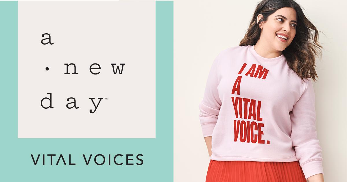A New Day + <a href="/VitalVoices/">Vital Voices</a> = inspirational collection. #TargetxVitalVoices available now: tgt.biz/ew3dt