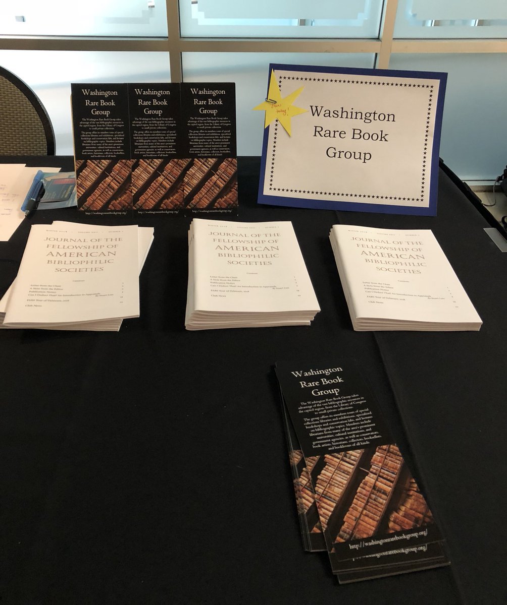 DC Rare Book Group tweet media