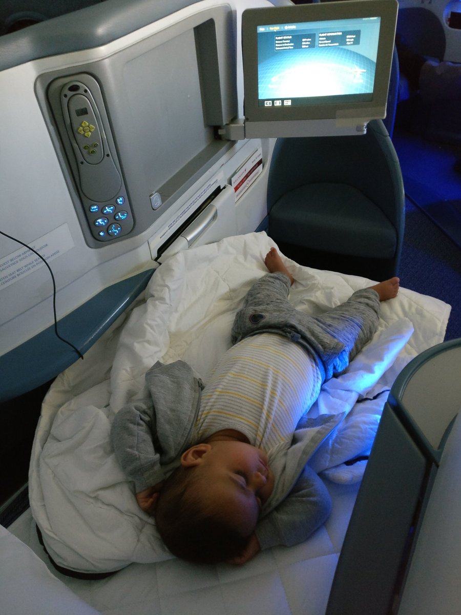 Gautam_33's tweet photo. THANKS so much to the staff of @AirCanada for making my little ones first international flight so enjoyable. The entire flight staff was so accommodating to our little guy!! #AC826. The pictures speak for themselves. https://t.co/5RVM4hrjVh