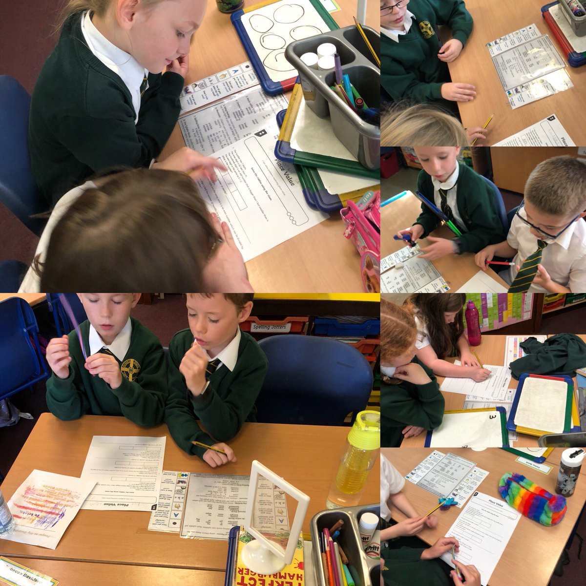 MissM_StP's tweet photo. Working hard on #PairedMaths activities ⭐️ https://t.co/hNVW6340ev
