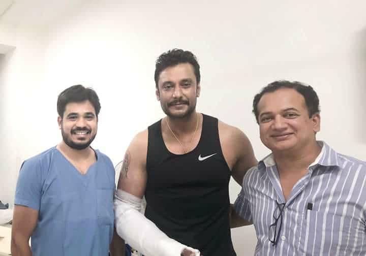 BeingNaveenK's tweet photo. @akhtar_saifi @dasadarshan #BossIsBack #GetWellSoonDBoss https://t.co/wPgF1Beaf5