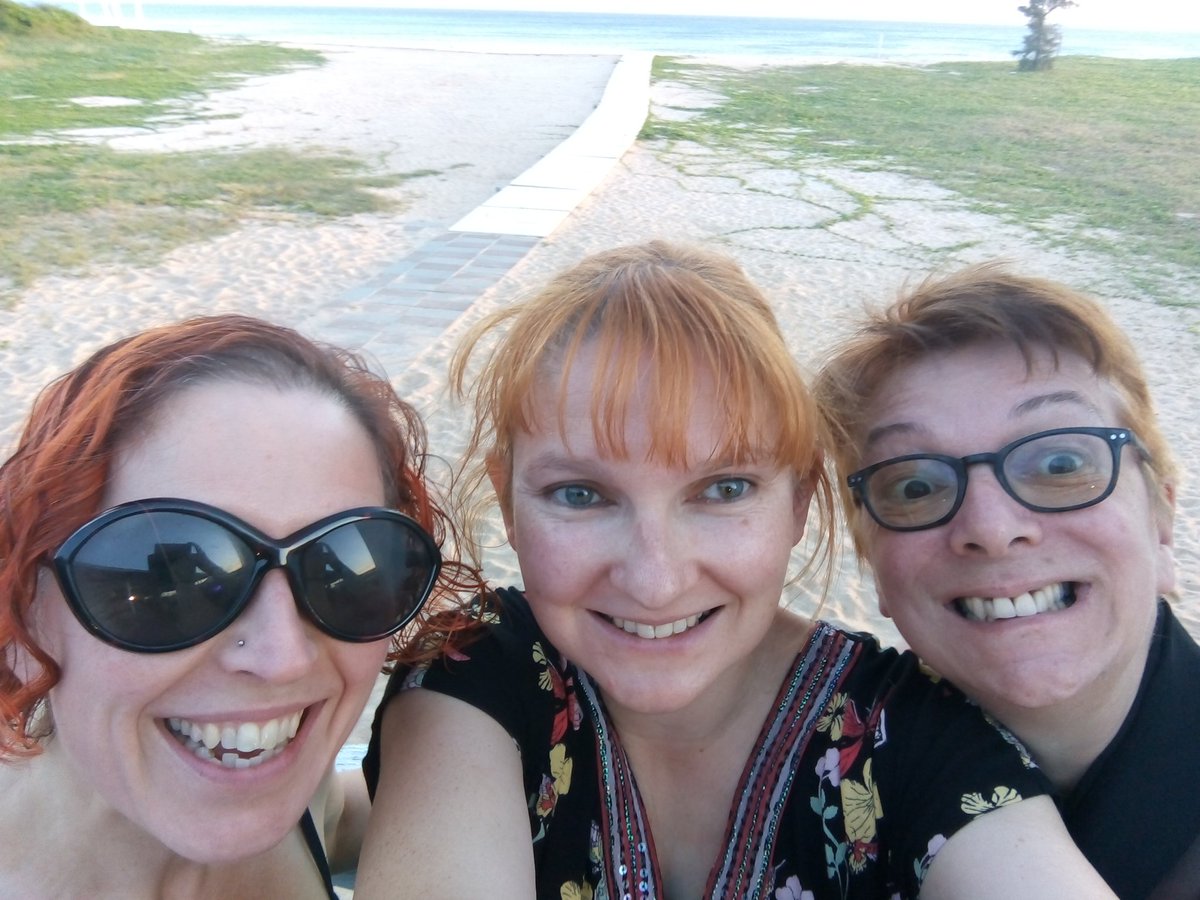 fates_uk's tweet photo. Last gig in #Penghu and it was a corker - right on the beach. Possibly (and appropriately!) the most beautiful gig venue we've ever played. #WorldsMostBeautifulBays #Taiwan #FatesOnTour Flying back to Taipei tomorrow. We'll be very sad to leave! https://t.co/zuMNHyYauv