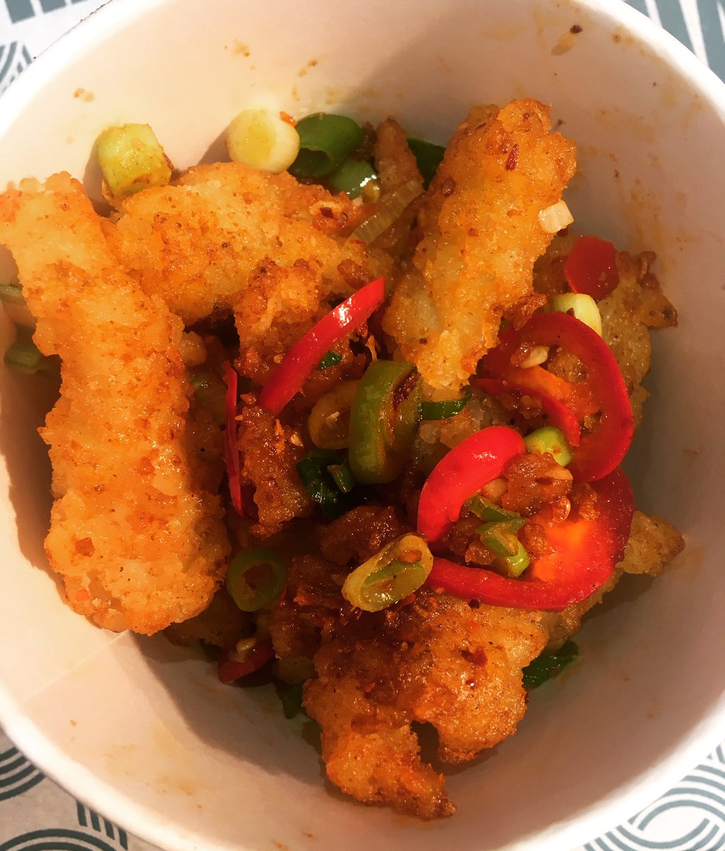 China town salt and pepper squid 🦑🥢🥡🌶
#chaochao #chaochaourban #freshercleanergreener #asianfusion #nottingham #westbridgford #takeaway #streetfoodkitchen #seafood #chinatown