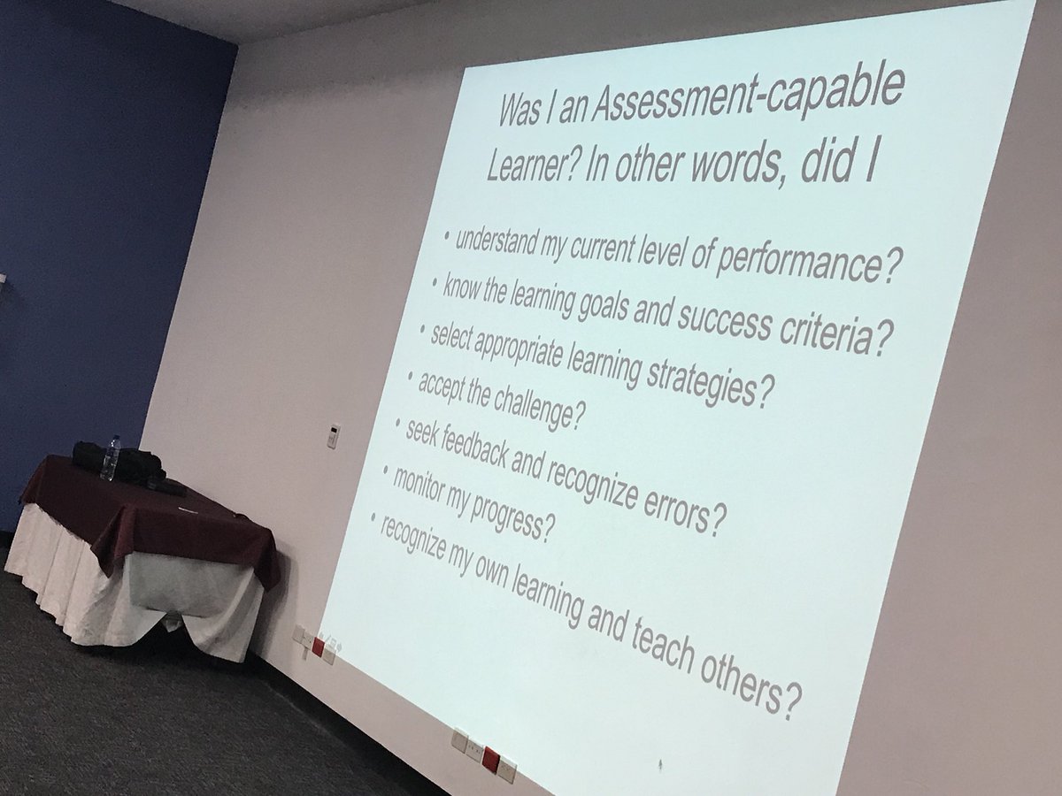Assessment Capable Learners with <a href="/DFISHERSDSU/">Douglas Fisher</a> #Triconf18