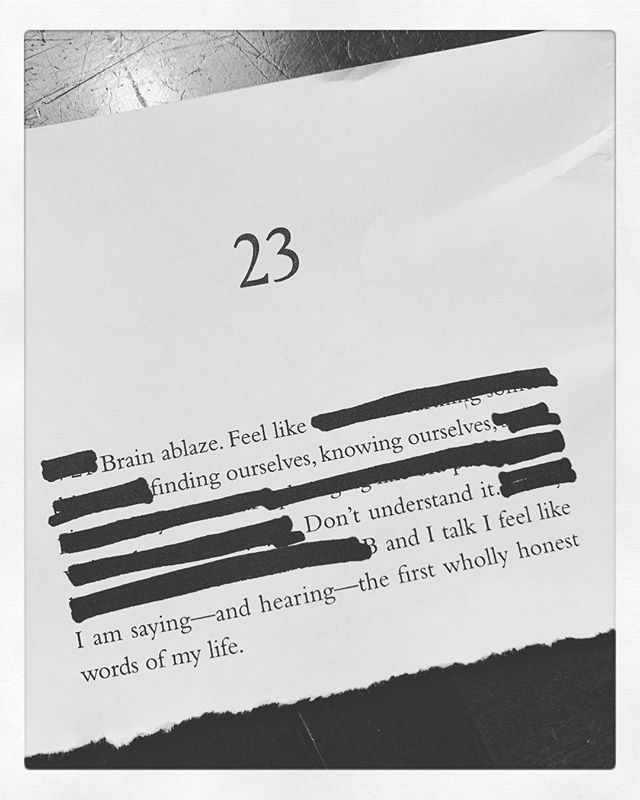 PastimePenelope's tweet photo. brain ablaze
feel like finding ourselves 
knowing ourselves 
don’t understand it
B and I talk 
I feel like I am saying - and hearing -
the first wholly honest words of my life
.
.
.
LOVE the power of the ending in @bethanyschutter’s piece! Thank you for contributing!
.
.
.
#… https://t.co/BScb2uj0gf