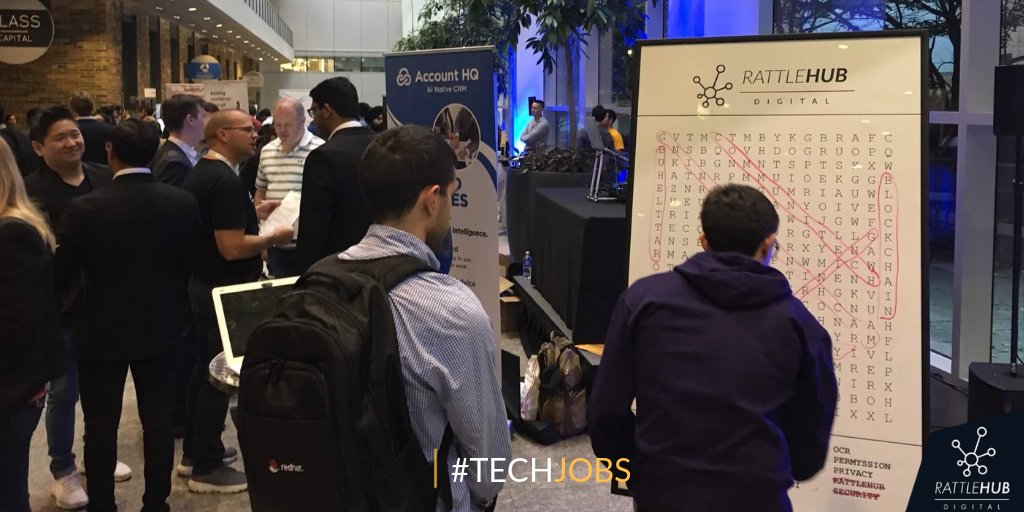 rattlehub's tweet photo. We had a great time at Startup Open House at @MaRSDD. There's so much going on in the Toronto and KW tech community! Thanks to everyone who stopped by to say hello. #SOHTO2018  #techjobs #startups #Toronto #tech
https://t.co/RPqnYA0TBo https://t.co/nk2hdJ1DHL