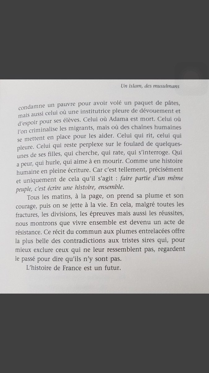 ChadiArdelesse's tweet photo. #Marwan_Muhammad : Dédicacé à #Zemmour et à tous ceux qui veulent ré-écrire l'histoire de France pour en faire une fable raciste.
L'histoire de France est un futur. https://t.co/YQ45um9bn4
