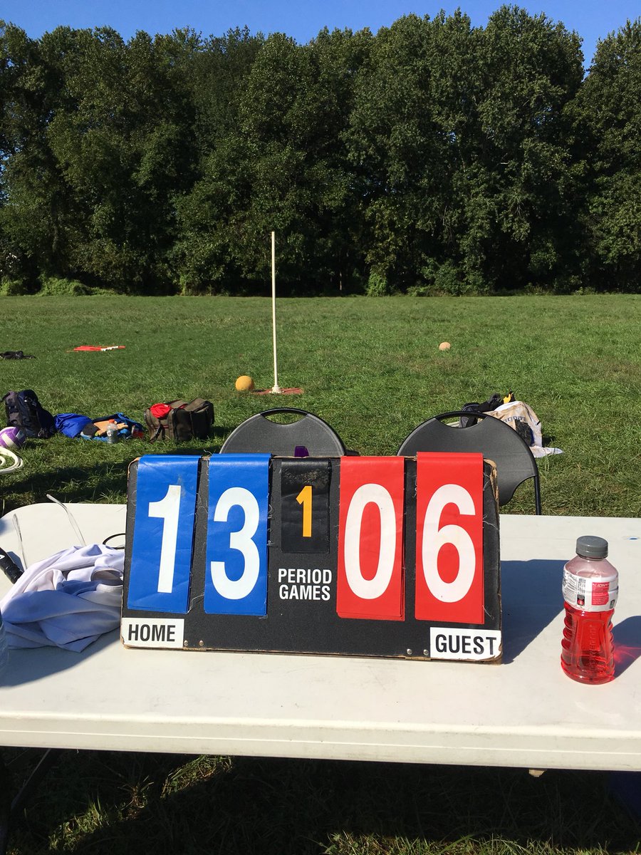 First game of the day and we got that W against <a href="/drexelqc/">Drexel Quidditch</a> 13-6*