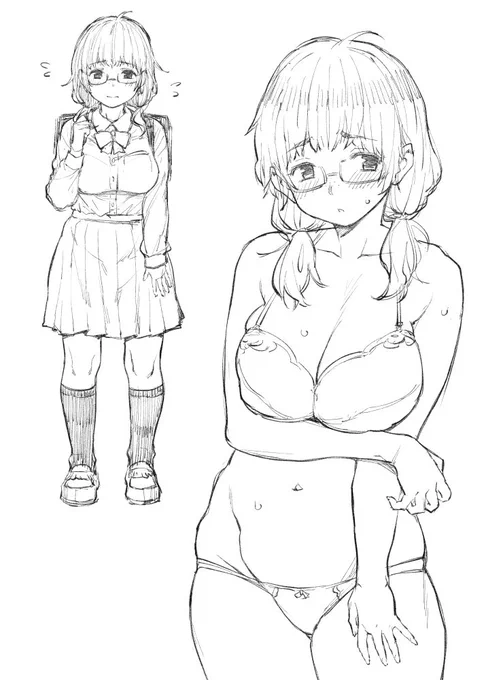 R18rkgk、ちょっと地味モブ系後輩キャラを挑戦しました。 