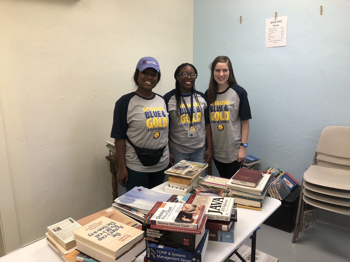 DrThomasNewsom's tweet photo. #obag2018 at the Public Library. @tamuc @LEADTAMUC &amp; in case you haven’t heard, they are having a book sale... https://t.co/KVBGczvkDs