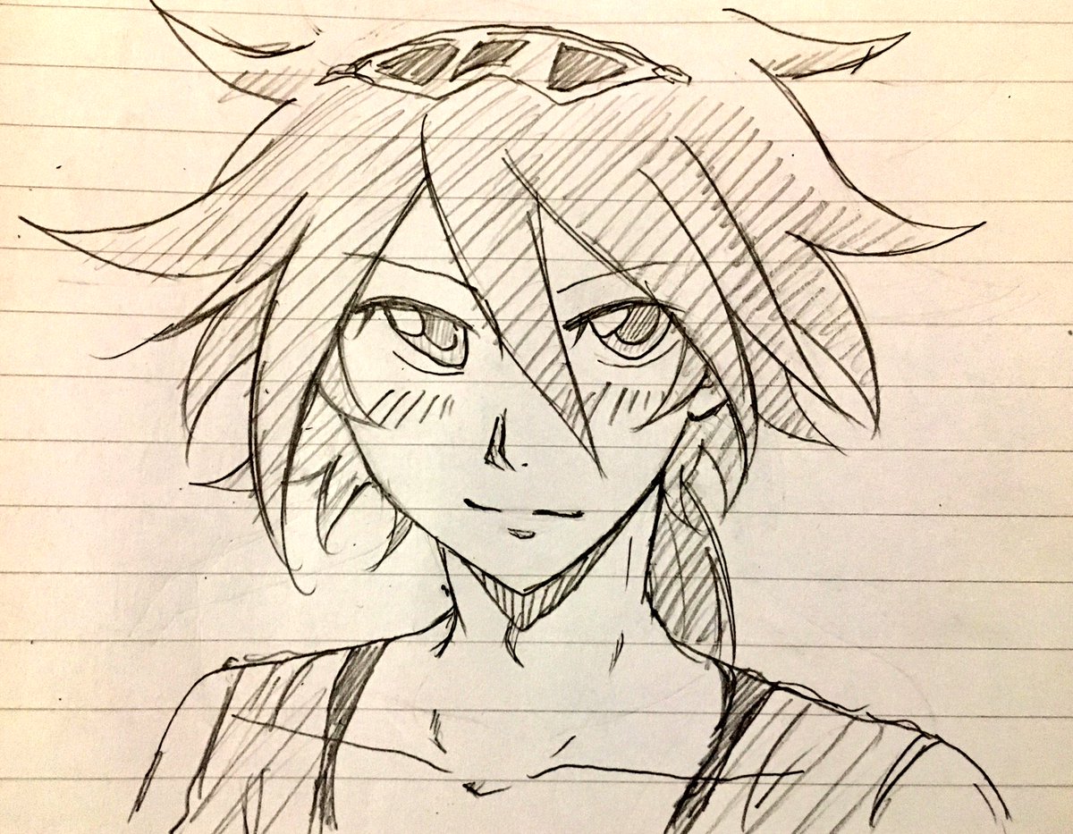 カッコいいカイトが無性に描きたくなってらくがき 