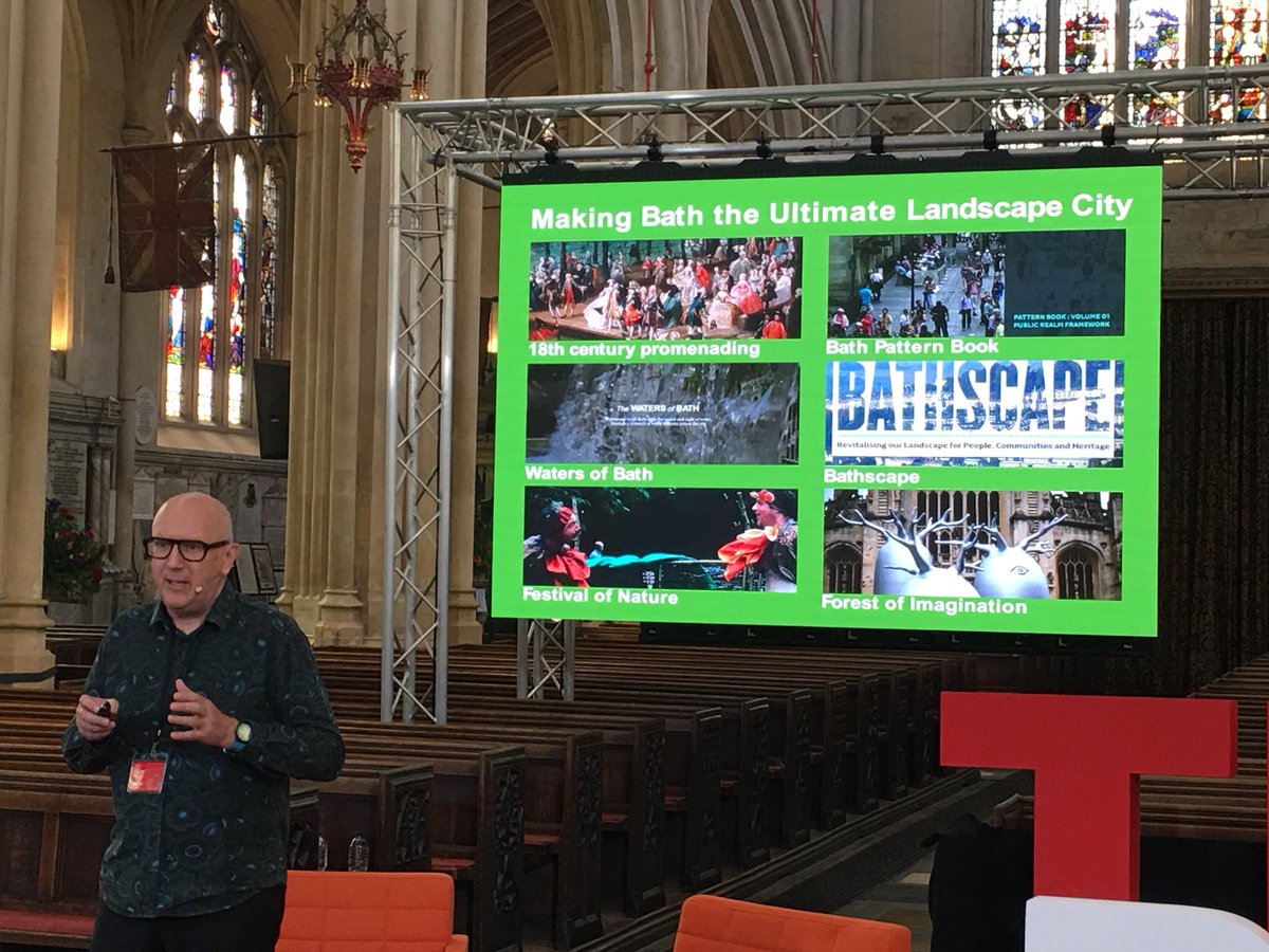 markminkley's tweet photo. #bathscape #landscapecitybath #tedxbath2018 https://t.co/Nr4nvM4Pio