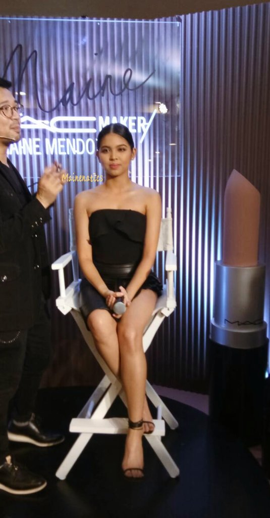 MAINEnatics_OFC's tweet photo. Maine Mendoza, the first Asian Filipina
MAC Maker; a living doll. ✨🤩

#mainedcmMACTrinoma
#MACTrinomaWithMaine
@mainedcm 💛 https://t.co/3DXHgZH7mQ