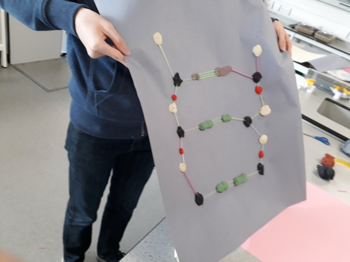 BioloGem's tweet image. DNA models with Yr 12 #biology #yr12 #DNAmodels