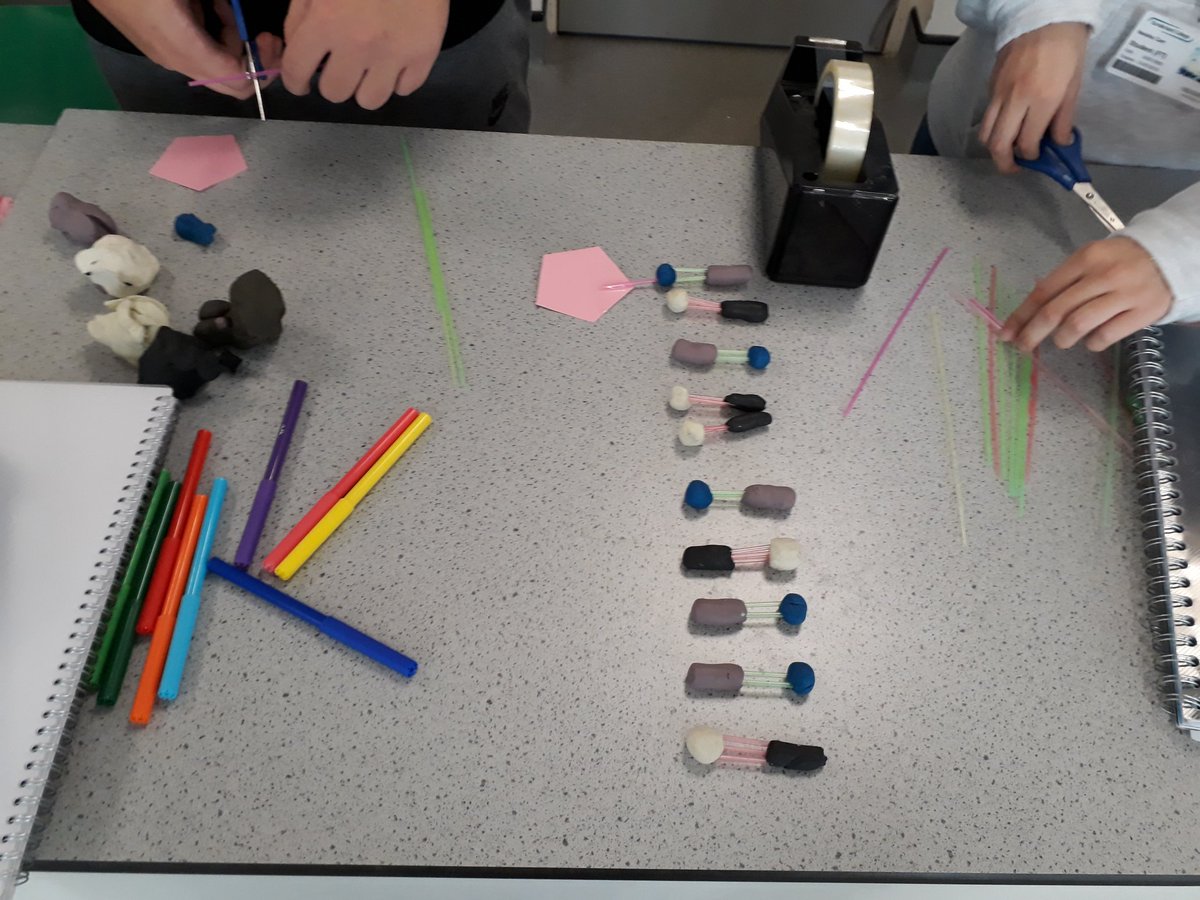 BioloGem's tweet image. DNA models with Yr 12 #biology #yr12 #DNAmodels
