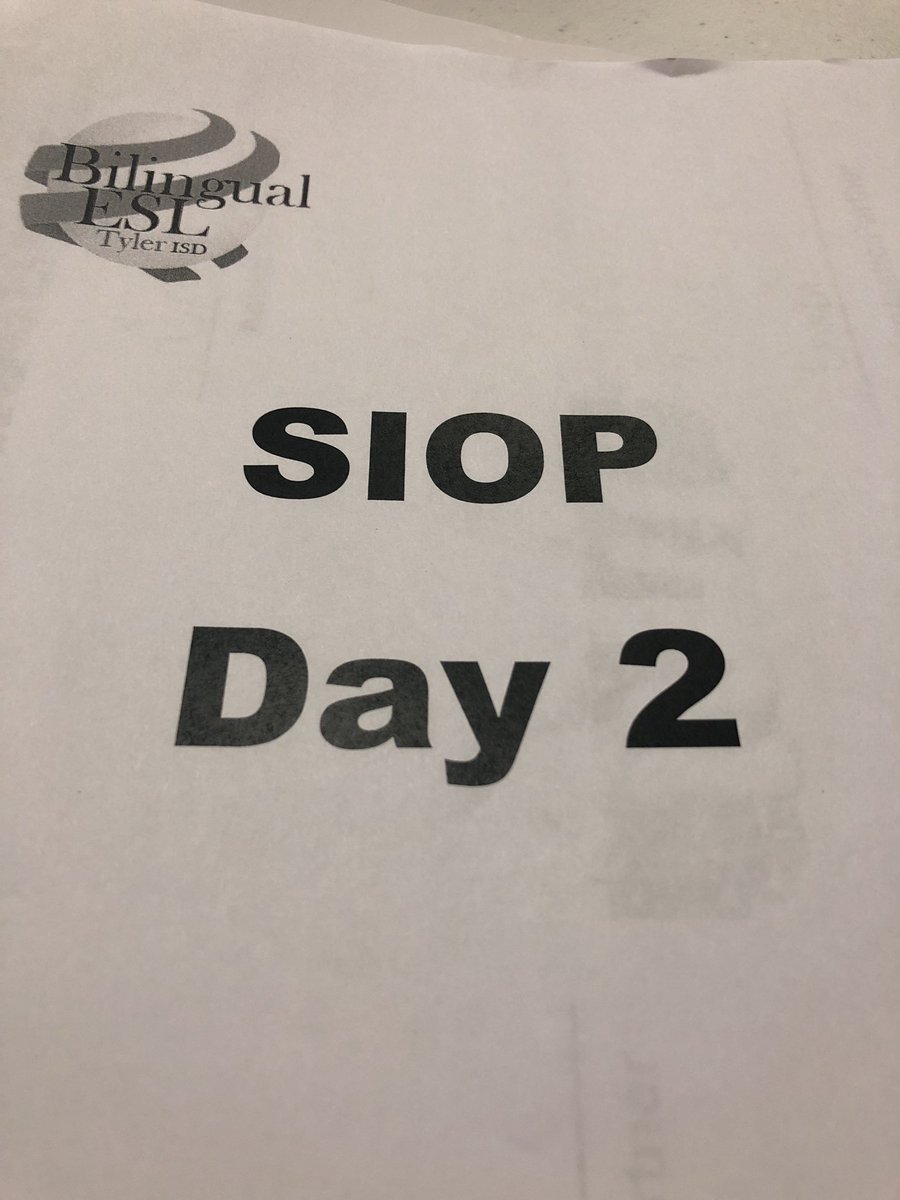 MetcalfeMadness's tweet photo. Wake up, learn, repeat! #lifelonglearning #SIOPDAY2 @TylerisdBil_ESL @clarkstontisd https://t.co/XTWZCLQRkS