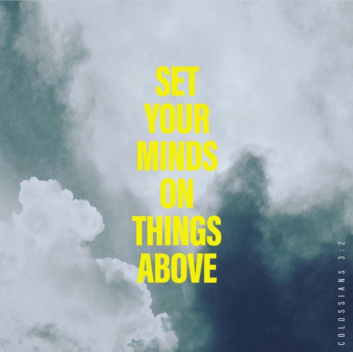 TheKurtCarr's tweet photo. “Set your mind on things above.” - Colossians 3:2 📖 #WordOfTheDay #GodAbove #Weekend https://t.co/SYdl74w3Zb