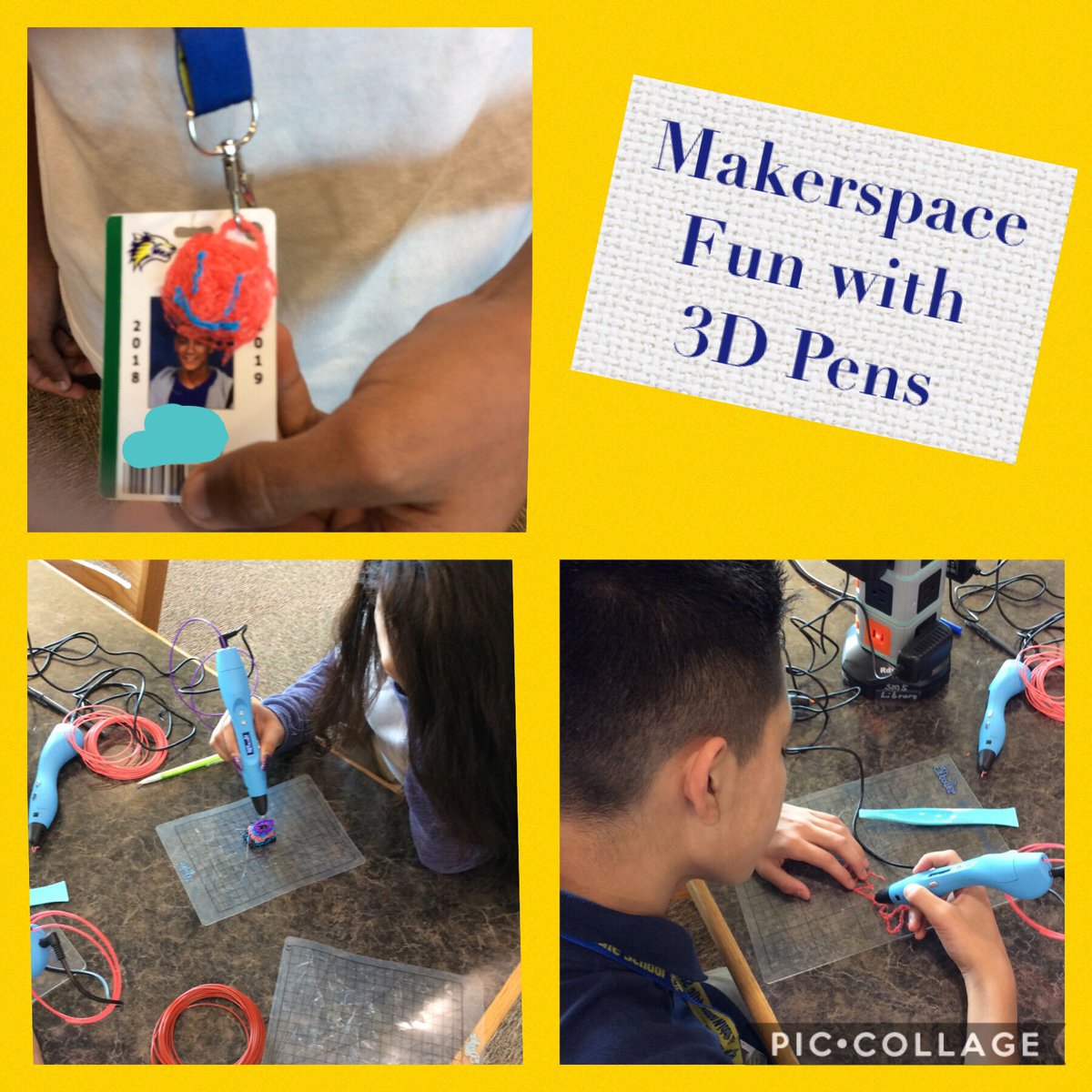 SMS_Wolverines's tweet photo. This week at SMS:
Makerspace fun in the library #SMSLibMakerspace
#WeLoveOurWolverines #TheFutureIsBright
#SMSWolverines #ProudToBeAWolverine #HaysCISDPrideBeginsWithYou #HaysLib https://t.co/60RHhrLu4v
