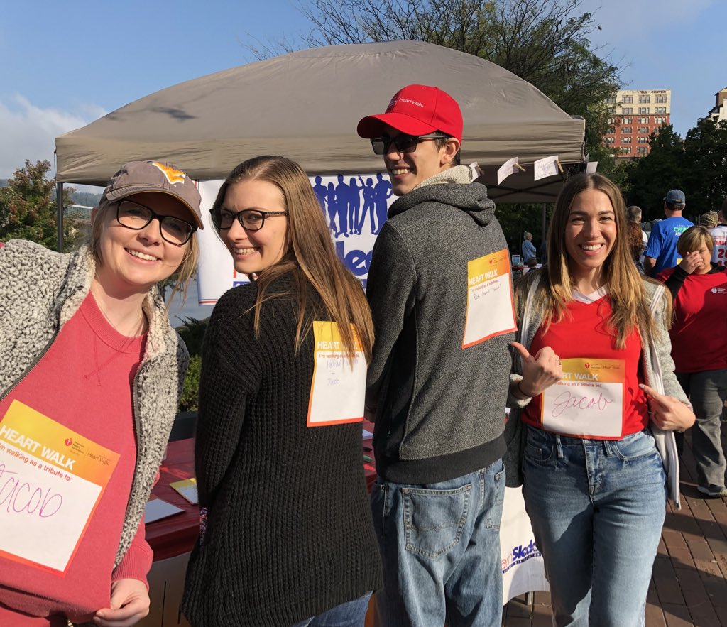 #ohiovalleyheartwalk #targetfam Had fun with you guys today! @haleyklatttt <a href="/bri_conner/">Bri</a> Holly — and a tribute to @flaboogle34!!! ❤️ Thank you for spending time giving back to such a great cause <a href="/AHA_WV/">West Virginia AHA</a> <a href="/American_Heart/">American Heart Association</a>
