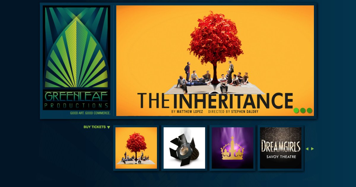 Gleafpro's tweet photo. #GreenleafProductions website is fully updated with all our new shows including @inheritanceplay and @AmericanSonPlay. Have a look and #SeeAShow!
https://t.co/3yuhQiiI20 https://t.co/K0yMs0R7hD