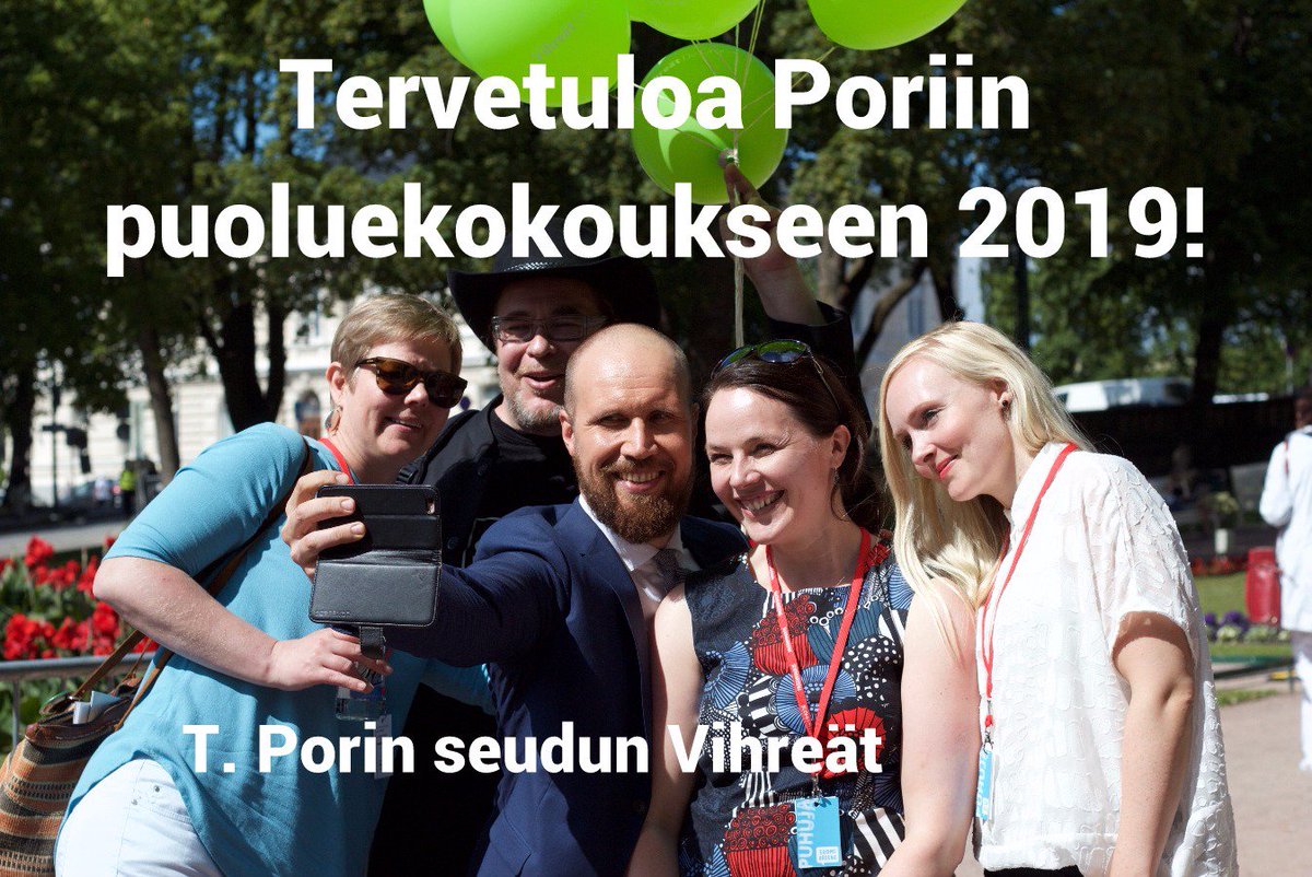 Se on päätetty! Vihreiden vuoden 2019 puoluekokous järjestetään Porissa! 💚 #pori #puoluekokous2019 #vihreät #vihreepori