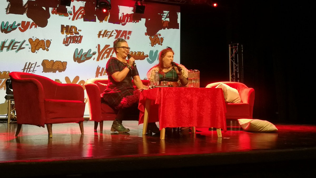 helyafest's tweet photo. @SallaSimukka &amp; @SiriMarjuKolu take the stage! #helyafest https://t.co/zuS0z1NdRC
