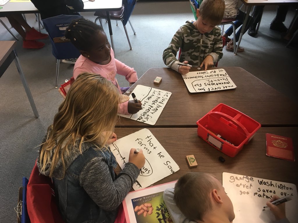 aileencastro322's tweet photo. Bullock students learn all about Cesar Chavez and George Washington Carver for Farm to School Week in World Cultures. How ONE person can change the course for many...teaching our little bulldogs early. #farmtoschool #BullockES @RichTaibi @NJGardenTeacher https://t.co/szWLOUbNjM