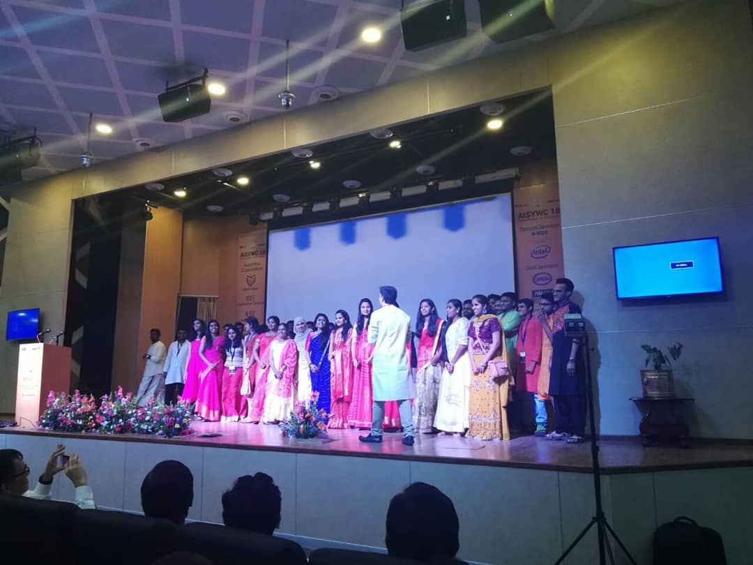 People representing their ethnicity from different parts of India in the cultural night.

Can you find your matching ethnic wear?
#ieee #ieeebangaloresection #aisywc18 #culturalnight