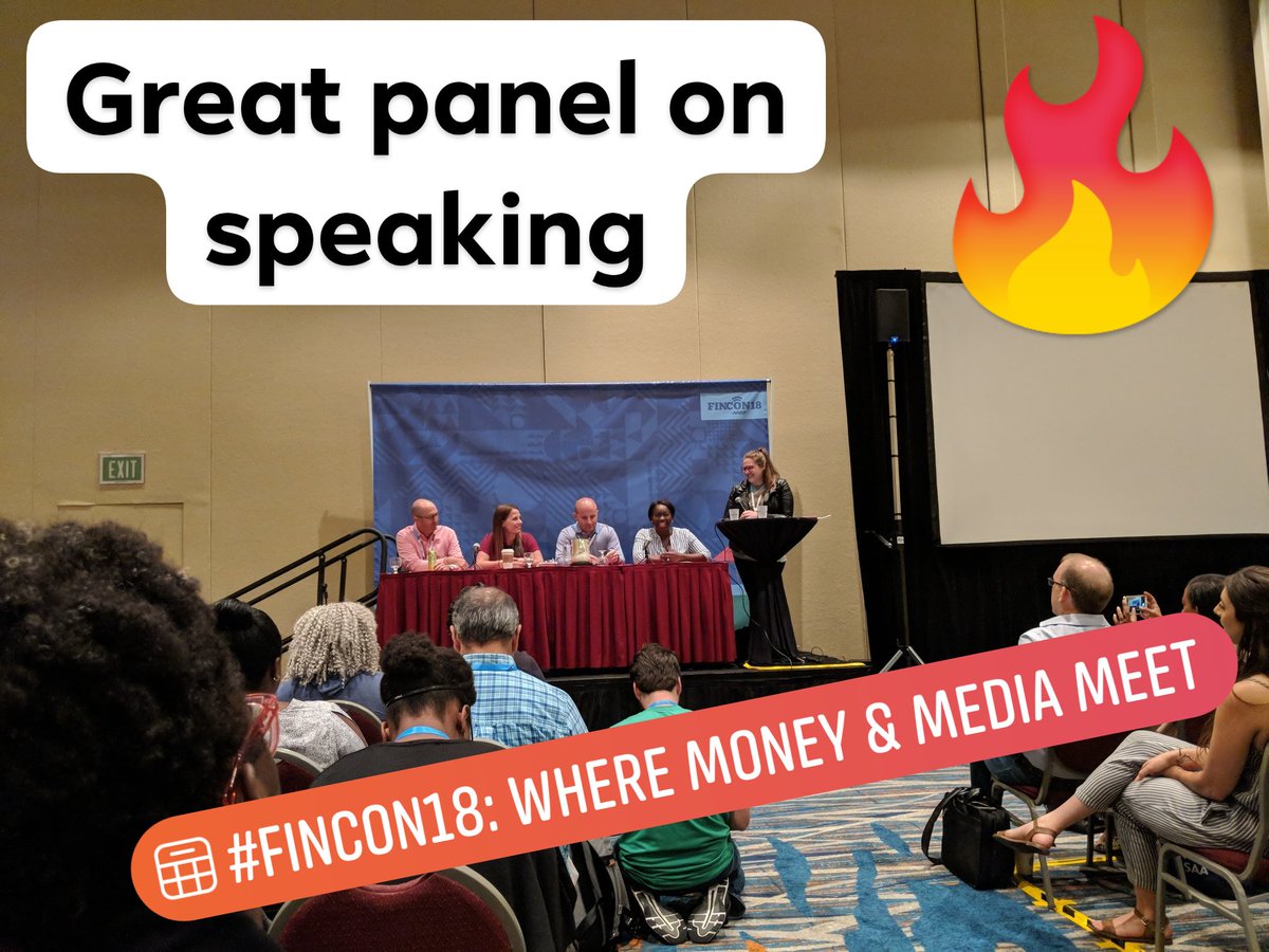 tomandariana's tweet photo. Great panel on speaking @FinCon @NapturalNicole @grantbaldwin @AdamCarroll #FinCon18 #FinCon2018 #Fincon https://t.co/aQQ9exD9OS