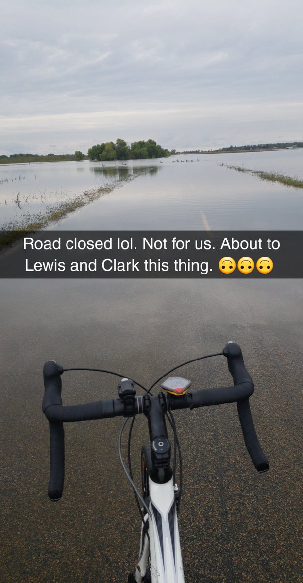 ROSTedFlakes's tweet photo. Had a little obstacle on our ride yesterday @apost_man https://t.co/JUxdNmISy3