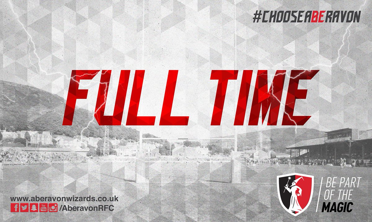 #FINALSCORE | Aberavon 31-26 <a href="/llandoveryrfc/">Clwb Rygbi Llanymddyfri</a>

#ChooseAberavon
#BeAberavon
#BePartOfTheMagic 
🔴⚫

@principalityprm