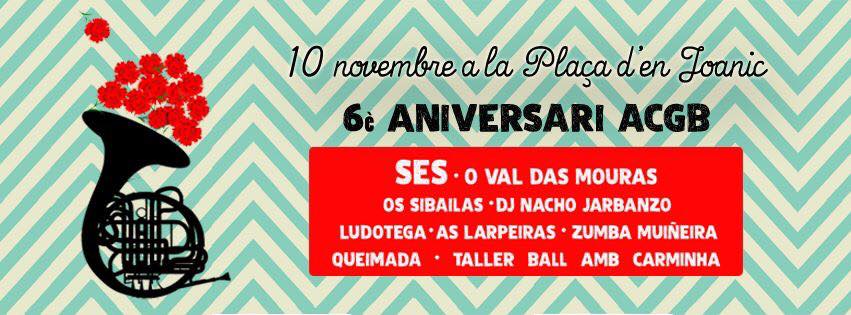 Uau! Tremendo outono de visitas musicais galegas a #BCN! O 7/10 <a href="/xabier_diaz/">Xabier Díaz</a> e <a href="/adufeirasalitre/">Adufeiras De Salitre</a> tocan no Tradicionarius e en novembro @mariaxosesilvar "Sés", <a href="/ovaldasmouras/">O Val das Mouras</a> e máis no 6º aniversario da <a href="/ACGBcn/">ACGB - Asemblea Cultural Galega de Barcelona</a> 💚💚 #Música #MúsicaGalega #GalizaBCN