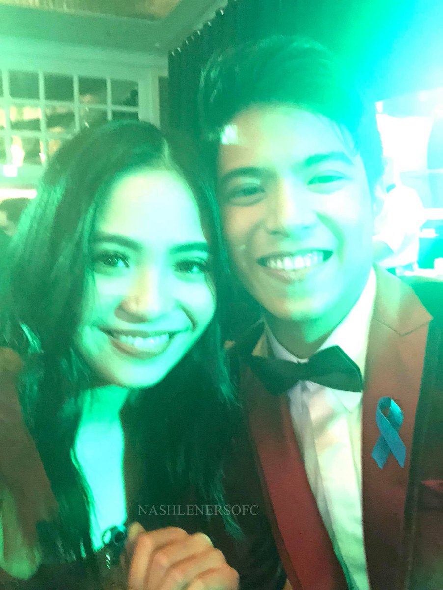 NashAguasOFC's tweet photo. [PHOTO] Nash Aguas with Sharlene San Pedro at #ABSCBNBall2018 💯

⚠️ repost from nashlenersofc https://t.co/qXjC8kUyCs