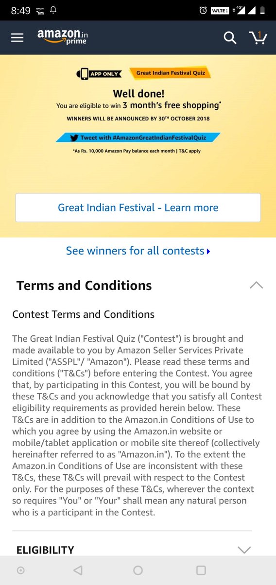deepeyes29's tweet photo. #AmazonGreatIndianFestivalQuiz https://t.co/cSup2aslyz