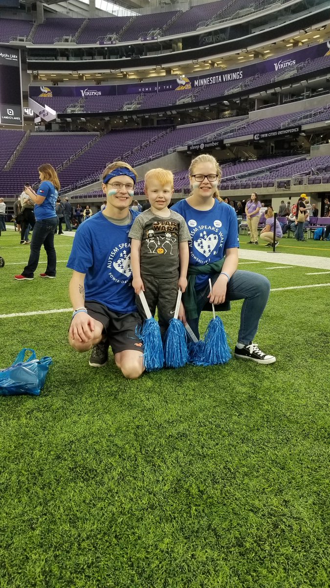 jareddanielson's tweet photo. #AutismSpeaksMN https://t.co/SGkvncJhIP