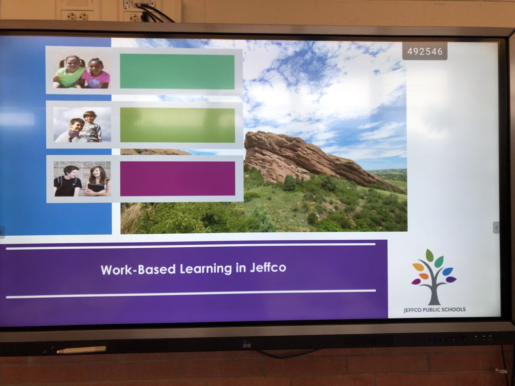 sheribryant65's tweet image. @messermarna -  Ready to share with Jeffco parents about the exciting Work Based Learning opportunities to transform the student experience in and out of the classroom. #jeffcocareerlinks #jeffcocte #taskpredictsperformance #jeffcoschools #jeffcogenerations @ctejeffco