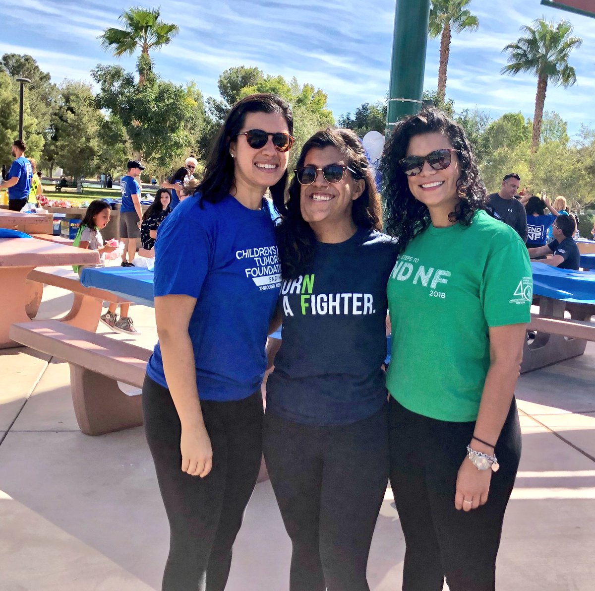 YvannaCancela's tweet photo. Beautiful morning for the #NFWalk with @ChildrensTumor! Walked with my best friend @XtinaKline and her family to end NF. https://t.co/Lp4yy2isyZ