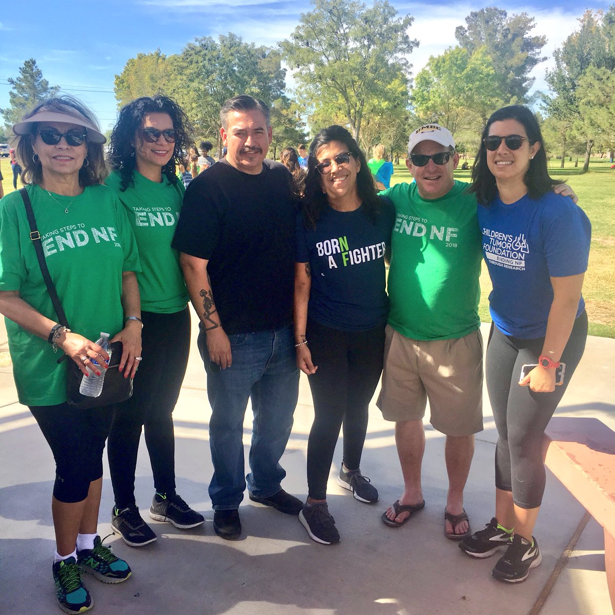YvannaCancela's tweet photo. Beautiful morning for the #NFWalk with @ChildrensTumor! Walked with my best friend @XtinaKline and her family to end NF. https://t.co/Lp4yy2isyZ