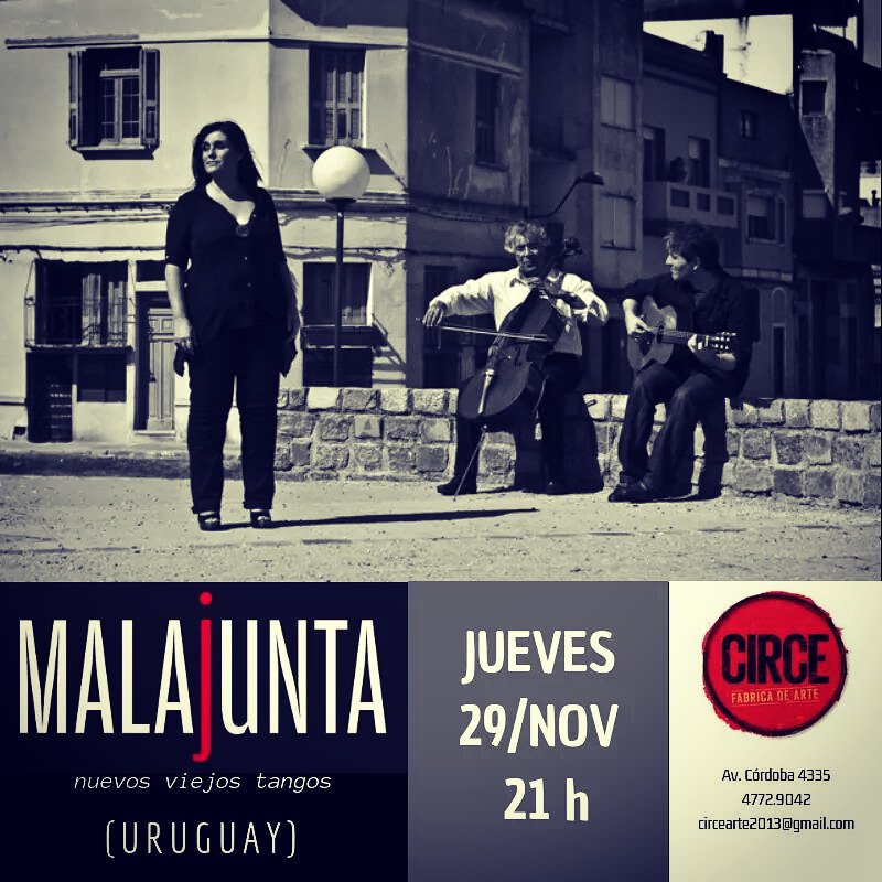 MalajuntaTango's tweet photo. En noviembre volvemos a Buenos Aires!! Estás ahi? https://t.co/wRyYlAYHqI