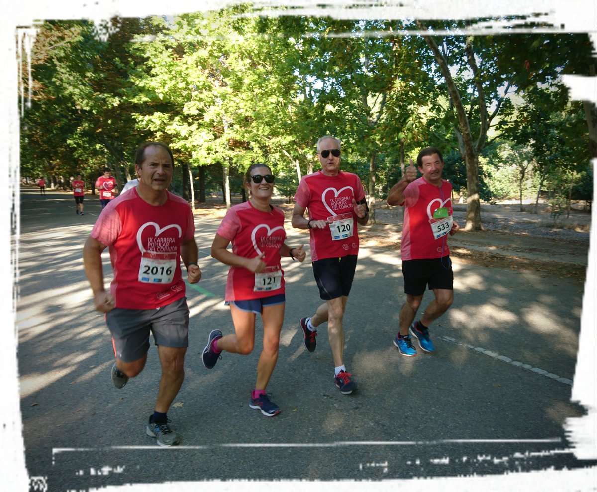 JDominguez2016's tweet photo. #DiaMundialDelCorazon Por tercer año consecutivo @JDominguez2016 acompaño y completo los 10 km de la #carreradelcorazon de Madrid con 4 pacientes de #Rehabilitacioncardiaca de #Alcorcón CUATRO EJEMPLOS de SUPERACION #enfermedadcardiovascular "Se hace camino al correr" https://t.co/QTP3bN8OG3