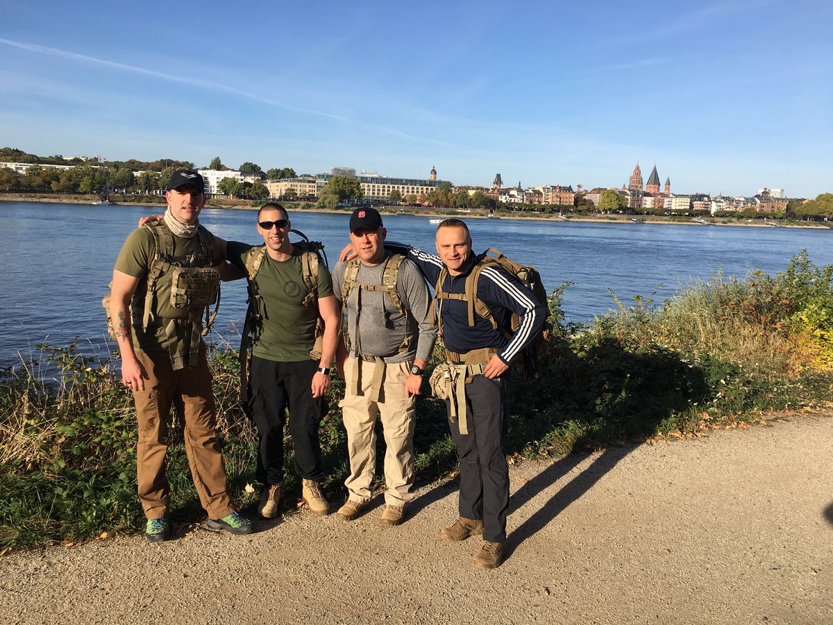 JLGronski's tweet image. . @PANationalGuard 28 Mile March for the Fallen Heavy Division shadow event complete at #USAREUR HQ in Wiesbaden, Germany. Proverbs 27:17! #HonortheFallen @alphaarchitect @USArmyEurope