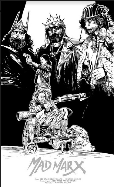 TOPELA_FANZINE's tweet photo. Dans le premier numéro, entre deux articles bien gratinés sur nos amis de Goatmoon et de Peste noire, on interviewe la team de @MadMarxLBP, la websérie anticapitaliste sortie ce mois-ci sur Netflix, et qui ravira le fan de RABM qui vit en toi. https://t.co/Lb1QhgNQgd