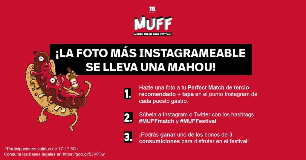 plazamahou's tweet photo. Hoy te toca hacer de Celestina, porque si tú consigues un buen #MUFFmatch en #MUFFestival, también puedes conseguir 3 tickets de cerveza para ti 😉
Consulta BBLL: https://t.co/EbZ3qWXgxP https://t.co/MX6Xu7sQ6F