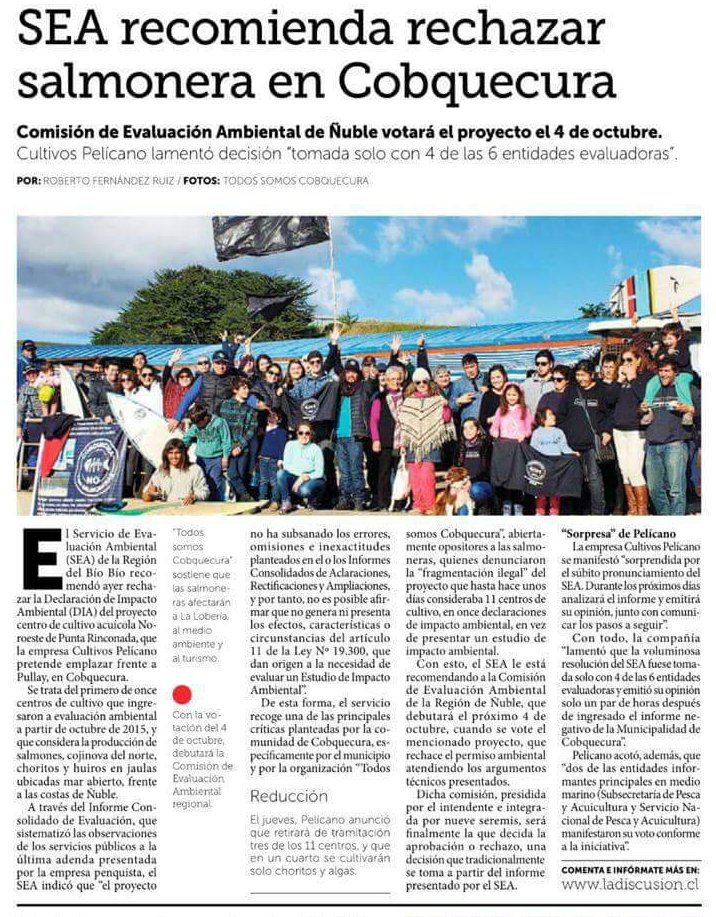 BaruManosalva's tweet photo. ÑUBLE DEFIENDE SU MAR 

Este 4 de octubre NO a los proyectos acuícolas.

#ÑubleSinSalmoneras 

@AParqueSchleyer
@chillanactivo 
@CronicaChillan
@TSCobquecura https://t.co/mIofp71W9i