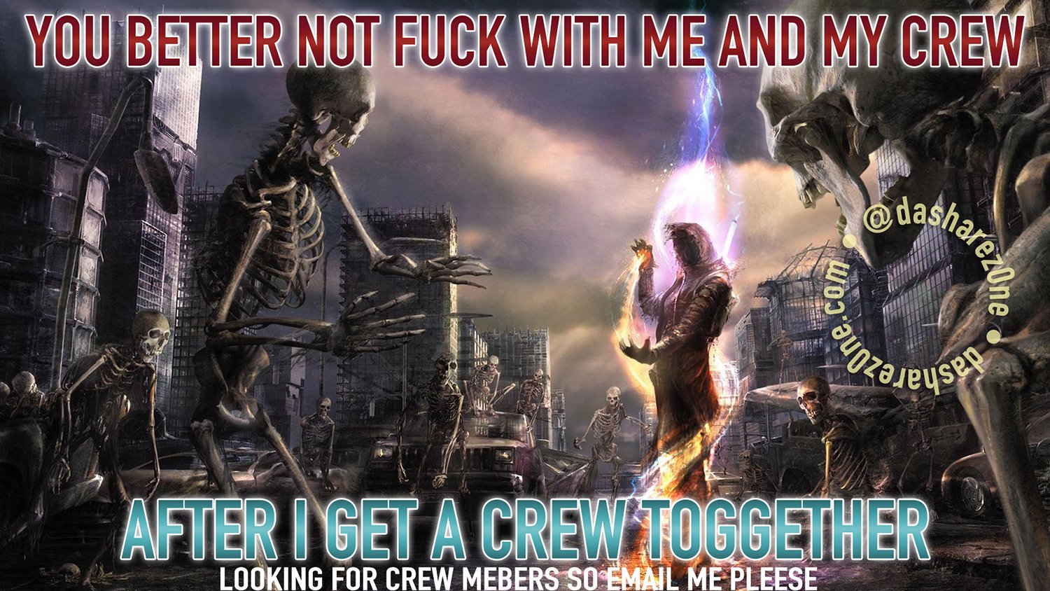 ONCE DA CREW IS ASEMBBLED ITS OVER - https://t.co/GfqwqHWv7Y ADMIN