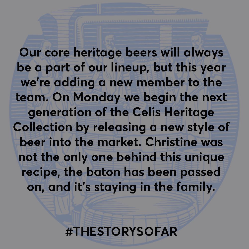 CelisBeers's tweet photo. The next generation brewer ๐ฉ๐ปโ๐ฌ Check back on Monday for the big reveal! #thestorysofar #celishistory #austinbreweries #belgianbeer https://t.co/H2XlIKJ5cN