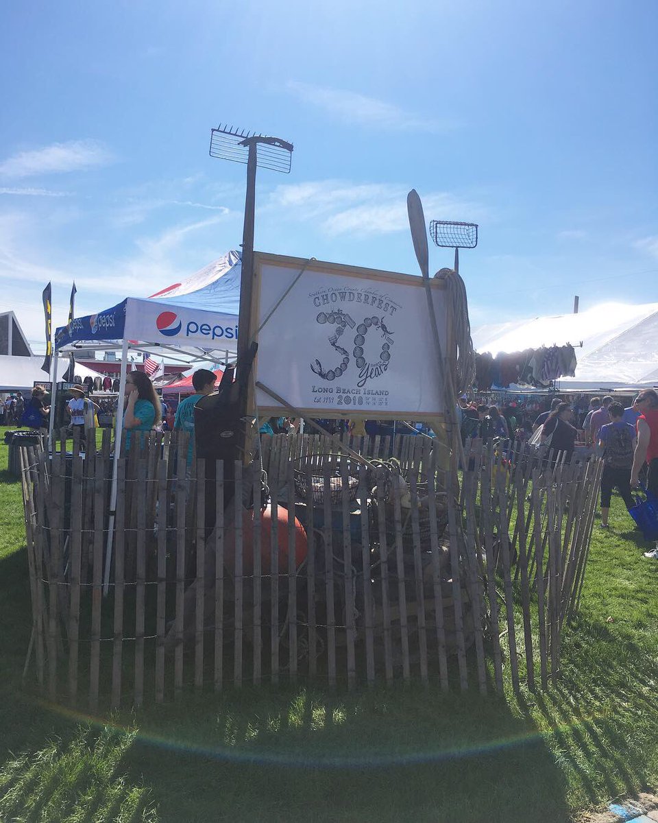 shoretvnj's tweet image. ShoreTV New Jersey celebrating 30 years of #ChowderFest in Long Beach Island! #ShoreTVNJ