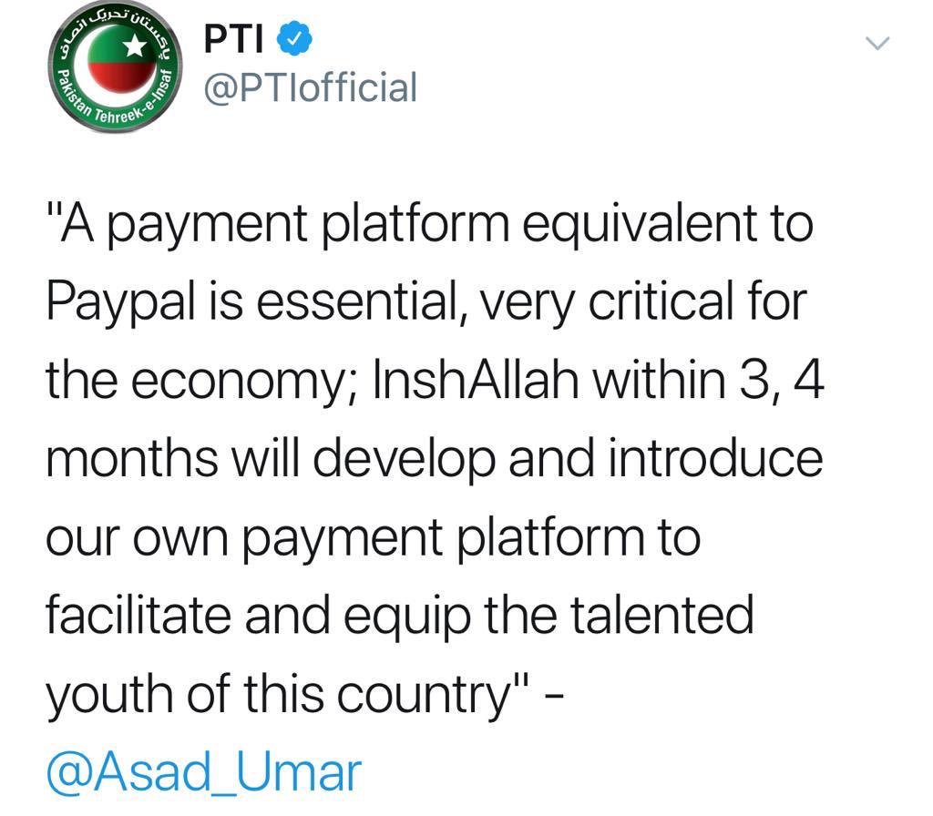 ZakaWaqar's tweet photo. Finally @ImranKhanPTI @PTIofficial but you don’t have to waste any budget on development , @TenupNation is already willing to give payment transfer method with tech support for free , plz download wallet and test #TenUp payment transfer method faster than Paypal https://t.co/NDBX6gBfsX