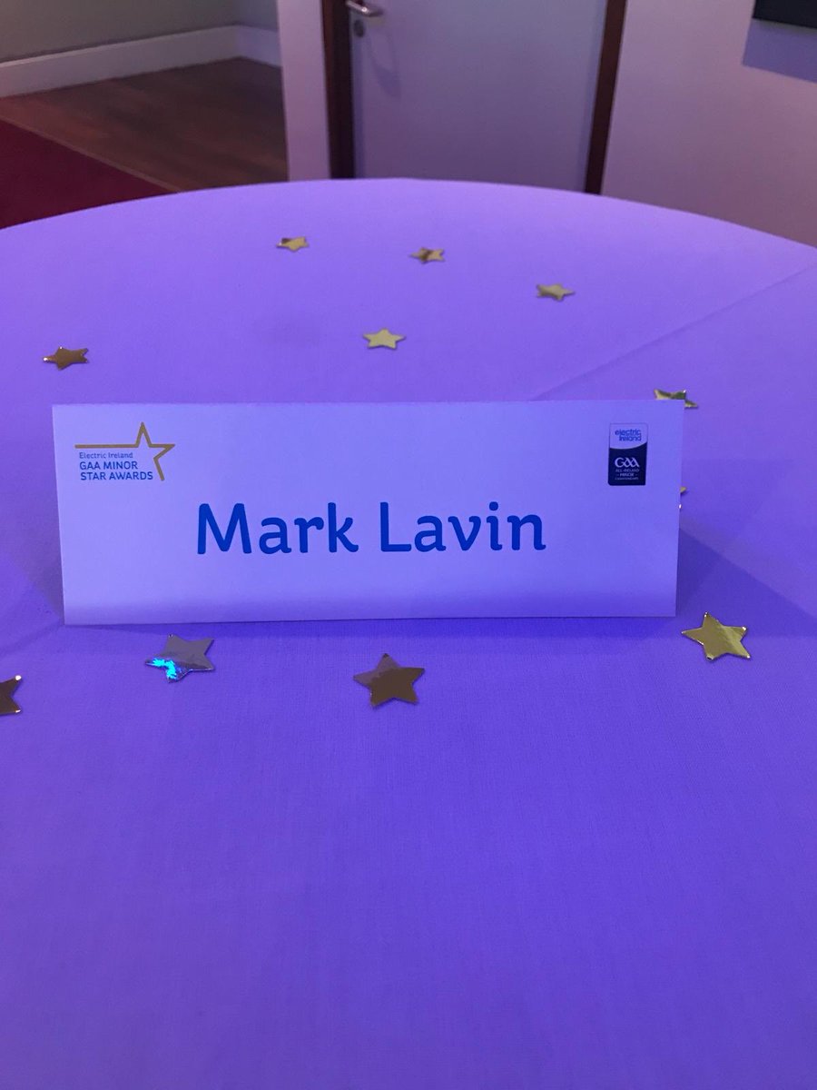 GAALucan's tweet image. Well done to Mark Lavin (and his proud parents) collecting his award at the @ElectricIreland GAA Minor All Star Awards tonight; great personal recognition for the year he had #drivingforce #drivingforward ⚡️#clubisfamily #proudclubproudparents #ThisIsMajor ⭐️⭐️